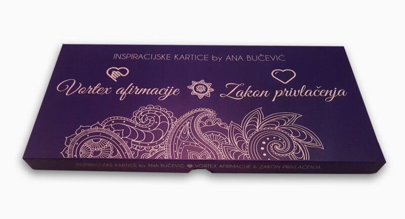 INSPIRACIJSKE KARTICE by ANA BUČEVIĆ – Vortex afirmacije & Zakon privlačenja