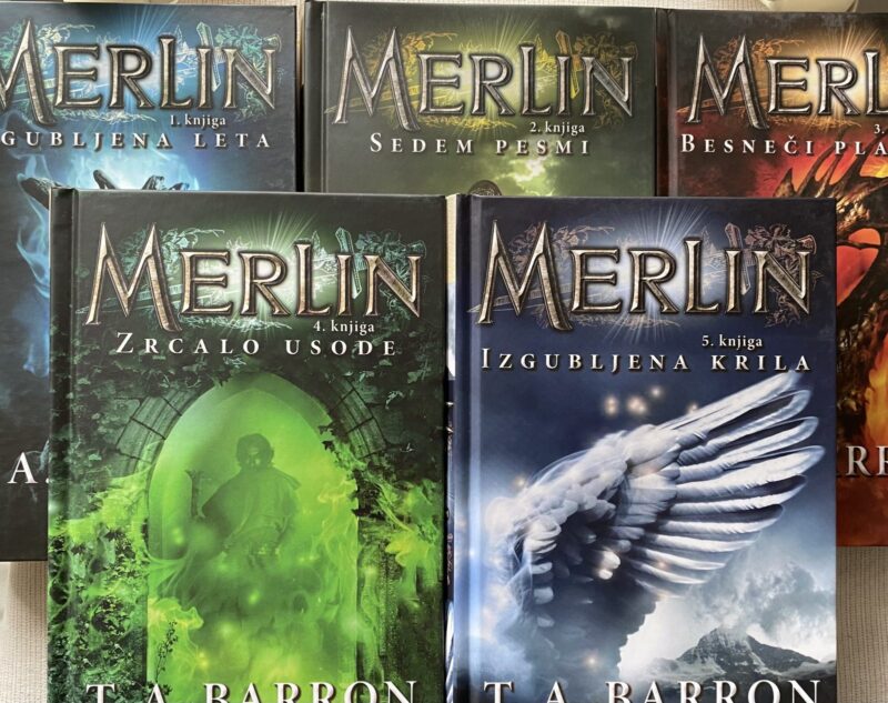 Merlin, zbirka Merlinova mlada leta - 5 knjig, Avtor: Barron T.A.